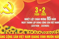 KỶ NIỆM 95 NĂM NGÀY THÀNH LẬP ĐẢNG CỘNG SẢN VIỆT NAM (3/2/1930 - 3/2/2025)