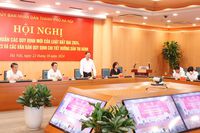 Bộ Tài nguyên và Môi trường tập huấn các điểm mới của Luật Đất đai 2024 và các Nghị định hướng dẫn thi hành tại Hà Nội