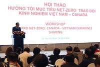 Việt Nam - Canada trao đổi kinh nghiệm hướng tới mục tiêu Net Zezo