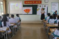 Thái Nguyên: Hào hứng dạy học môn khoa học tự nhiên bằng tiếng Anh
