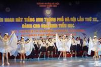 29 trường tiểu học tham gia Chung khảo Liên hoan Hát tiếng Anh TP Hà Nội lần thứ XX