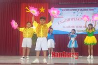 200 học sinh tiểu học thi hùng biện tiếng Anh