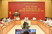 Hội nghị tổng kết năm học 2020-2021, triển khai nhiệm vụ năm học 2021-2022