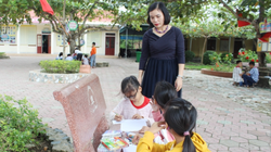 Giờ học hấp dẫn, sân chơi sinh động giúp học sinh Hà Tĩnh hết sợ tiếng Anh