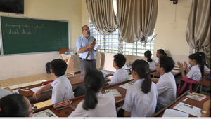 Mô hình giáo viên người nước ngoài ở Phú Mỹ - Bà Rịa Vũng Tàu