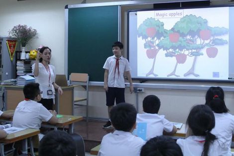 Nỗ lực trên nhiều phương diện đưa Tiếng Anh thành ngôn ngữ thứ hai trong trường học