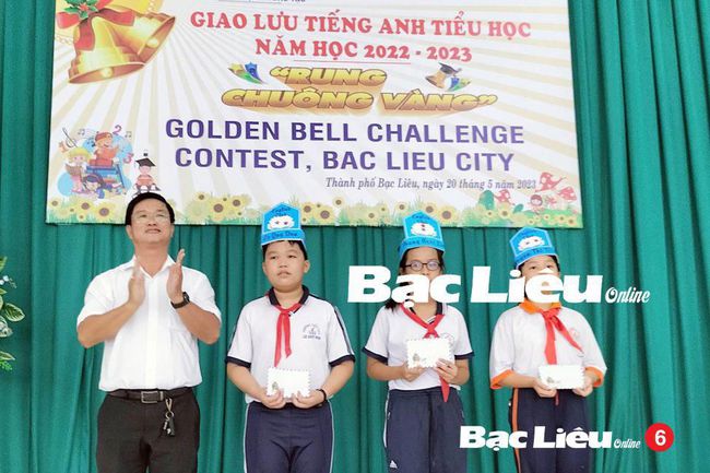 TP. Bạc Liêu: Sôi nổi “Rung chuông vàng” giao lưu tiếng Anh cấp tiểu học