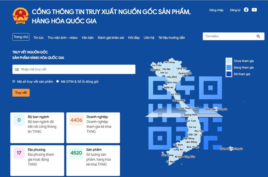 Doanh nghiệp, người dùng hưởng lợi từ công nghệ truy xuất nguồn gốc